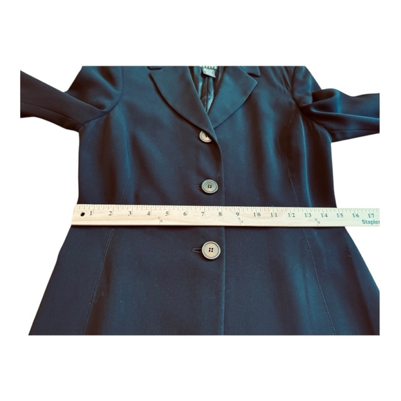 EUC Women's INC International Concepts Longline Blazer Black Size 2P - Picture 10 of 10